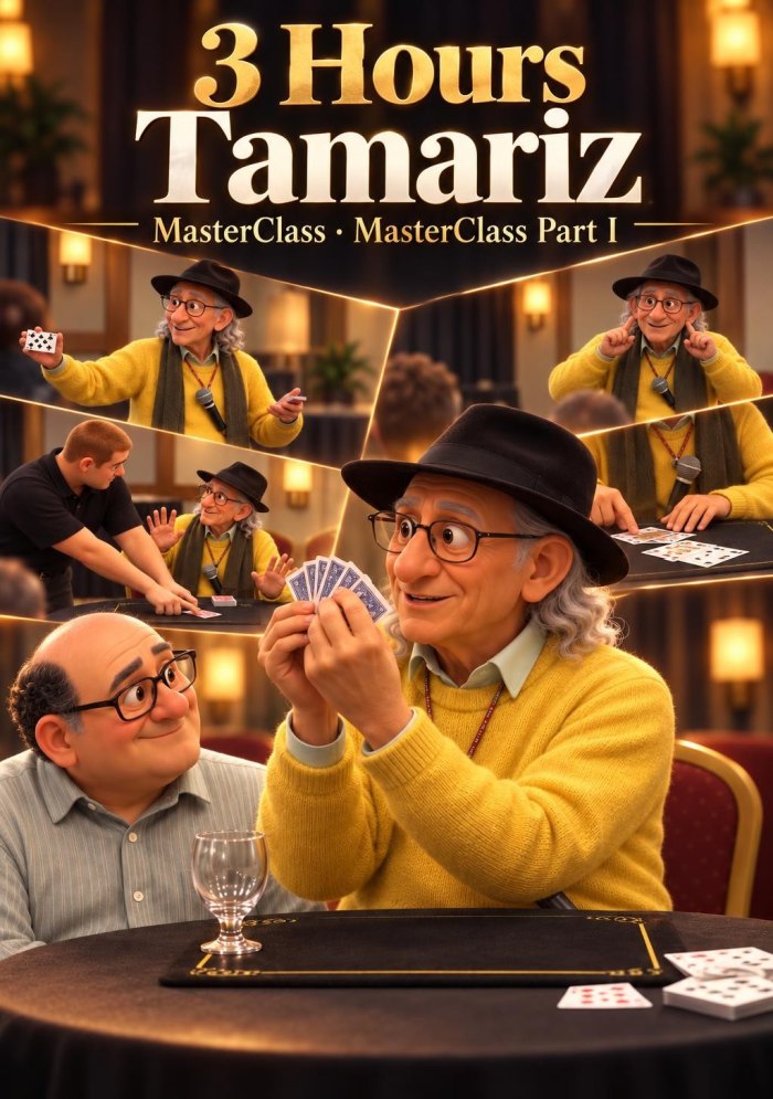 3 Hours with Juan Tamariz. MasterClass Part I